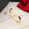 Pulsera de acero inoxidable acero de titanio ins amor no se decolora mujeres al por mayor niñas alto sentido simple comercio exterior completo diamante nuevo