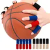 Protectores de Dedos Deportivos de Nylon para Hombres y Mujeres, Rodilleras Elásticas para Protección de Articulaciones de Baloncesto y Voleibol, Protectores de Manos, Set de Equipo Protector para Escribir y Estiramiento