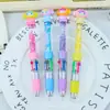 Nuevo Bolígrafo Creativo de Arena Movediza Mini Cuatro Colores Bolígrafo Multicolor Serie de Halloween Suministros de Papelería para Estudiantes Lote