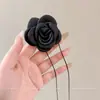 2026 Nuevo Estilo Flor de Rosa Francesa Collar con Corbata para Mujer Gargantilla Cadena para Clavícula Accesorios