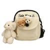 Bolsa Bandolera Japonesa Harajuku Linda Chica Suave Antigua Corea del Sur Ins Sencilla Retro Estudiante Lienzo Bolsa Pequeña