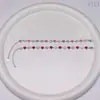 Pulsera de Acero Inoxidable con Corazón de Cristal 2026 para Mujer, Elegante y Versátil, Modelo de Transmisión en Vivo de Tiktok al por Mayor