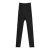 Tangge Outono e Inverno Seda Quente Calças Femininas Alta Elasticidade Bela Yabi Amoreira Seda Sem Costura Calças de Assentamento Calças de Outono Slim-fit