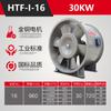 Ventilador de Extracción de Humo Resistente a Altas Temperaturas Htf Flujo Axial de Dos Velocidades Sistema de Ventilación para Garaje Subterráneo Ventilador de Extracción de Humo en Caso de Incendio
