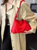 Bolso de Mano de Alta Gama Estilo Francés de Nicho 2025 Bolso Tejido Versátil de Moda Bolso Bandolera Bolso Baguette