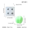 Molde de Silicona para Vela Aromática con Olor a Ciruela y Durazno 3D, con Adorno de Lazo, para Decoraciones Aromáticas Hechas a Mano DIY