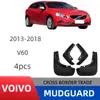 Adequado para Volvo V60 2013-2020 Comércio Exterior Transfronteiriço Para-lamas de Lama Guarda-lamas de Pneu de Carro