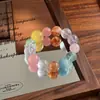 Pulsera de Cristal con Cuentas Grandes Pulsera de Color Dopamina Joyería DIY Oferta Especial