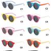 Gafas de sol para niños al por mayor ultraligeras y cómodas silicona protección UV borde secreto niños y niñas ojos de bebé ventas directas de fábrica