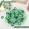 Lindo Set de Gomas para el Cabello para Niños que No Dañan el Cabello, Bandas Elásticas de Alta Elasticidad para Niñas y Bebés, Cuerdas Pequeñas para el Cabello del Tamaño de un Pulgar