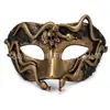 Adereços de festa dançante de máscaras de Veneza transfronteiriços personagem cso Medusa osso de cobra caveira máscara de meia-face