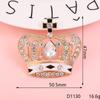 Série Coroa Letra Pérola Coroa diy Capa de Celular Beleza Feito à Mão Material Diamante Bolsa Acessórios de Joia Strass