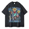 Camisetas Vegeta Lavado Vintage Anime Dragon Ball Camiseta Ove