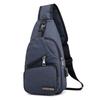 Comércio Exterior Bolsa de Peito Simples Masculina Bolsa de Ombro Tendência Europeia e Americana Bolsa Transversal Esportiva Jovem Pequena Bolsa Suprimento do Sudeste Asiático