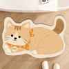 En Stock Felpudo Irregular para Entrada de Cachorros Felpudo de Baño Estilo Barro de Diatomeas Alfombrilla Absorbente para Pies de Baño Venta al por Mayor