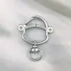 Llavero Dios de la Riqueza Forma de Fortuna Accesorio DIY Colgante Resorte Giratorio Abre-Fácil Material Ecológico Manualidad de Pintura