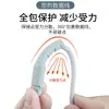 Capa protetora de silicone para cabos de carregamento e dados, anti-desgaste e anti-quebra, protetor de cabo de carregamento de silicone macio para uso doméstico