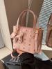 Bolso de mano informal popular transfronterizo de este año para mujer, nuevo bolso de mensajero de hombro combinable a la moda 2025, bolso tipo cubo