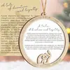 Nuevo producto: la Historia de Amor y Lealtad, Decoración de Madera de Elefante Regalo, Colgante Adorno de Hermandad y Amistad
