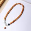 Sândalo da Indonésia contas antigas DIY pulseira de provérbios especificações 7 x 8 joias masculinas e femininas contas decorativas fabricantes atacado