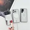 Funda magnética tipo espejo para Samsung S25Ultra, Espejo de maquillaje para S26Plus, Funda protectora para S24/S23Plus