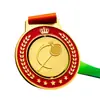 Medallas de metal enumeradas medallas de maratón giratorias premios de juegos de pelota fútbol baloncesto