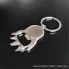 En stock venta al por mayor metal creativo pata de oso abridor de botellas práctico promoción de respaldo de marca de cerveza patrón láser