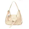 Bolsa de Ombro Feminina Nova Estilo Primavera 2026, Elegante, Simples, Retrô, Grande Capacidade para Aula e Trabalho, Bolsa Tote de Ombro