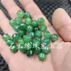 Cuentas de Barril de Ágata Calcedonia Tipo Hielo, Cuentas Sueltas de Jade, Cuentas Puntiagudas de Ágata Rojas, Amarillas, Azules, Verdes, Negras, Accesorios para Pulseras