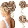 Peruca Cabeça de Almôndega Moda Feminina Presilha Grande para Pegar Cabelo Longo Cacheado Bagunçado Anel de Cabelo Prato Feminino Coque de Cabelo Cacheado Bolsa de Cabelo Cruzada Europa e América
