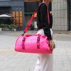 Nueva Bolsa de Equipaje Cilíndrica Gran Capacidad de Almacenamiento Compartimento Independiente para Zapatos Bolsa Conmemorativa de Viaje Bolso Cruzado Portátil para Deportes y Fitness
