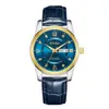 Reloj de Cuarzo ORSGA Moda Doble Calendario Diamante para Hombre Fábrica de Origen Comercio Exterior Transfronterizo Negocio en Vivo