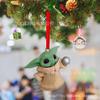 Transfronterizo Nuevo 2023 nuevo Star Wars Yoda adornos de Navidad adornos para decoración de árbol de Navidad Espejo retrovisor del coche