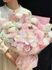 Ximeng Garden Estilo Pintura a Óleo Buquê Materiais de Embalagem Presentes Florais Papel de Embrulho para Flores Suprimentos Florais