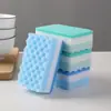 Esponja Rascadora Ondulada en Forma de S Fácil de Limpiar Cocina Paño Absorbente Esponja Limpiadora de Ollas Limpiador de Platos Colorido