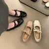 Primer Encuentro Temporada Lazo Zapatos Planos que Aumentan la Altura 2026 Nuevo Modelo Juvenil Remaches Versátiles Zapatos Mary Jane