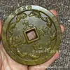 Artesanato de Jade Estilo Antigo, Placa de Parede de Jade com Pingente de Nove Peixes, Símbolo de Atração de Dinheiro, Ornamento de Jade Antigo de Alta Qualidade