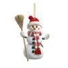 Suministros de Navidad Único Muñeco de Nieve Navideño Colgante Decorativo Acrílico Colgante Árbol de Navidad Decoraciones Festivas