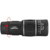 Telescópio monocular profissional de alta potência 16X52 visão noturna portátil com foco zoom telescópio infantil ao ar livre
