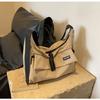 Bolso Dumpling de Estilo Universitario Japonés Transfronterizo para Clase/Viaje Diario para Estudiantes, Bolso Cruzado de Hombro Único de Gran Capacidad