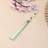 Colgante de Flor de Vidrio con Borlas Bicolor, Borla para Marcapáginas DIY, Manualidades para Caja de Regalo, Adorno Colgante