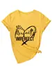 Amazon Ebay Site Independente Moda Casual Feminina Gola V Perfeitamente Imperfeita Camiseta de Manga Curta