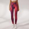 Pantalones de Yoga Estampados Tie-Dye Transfronterizos Personalizados para Mujer, Pantalones de Yoga Seamless de Cintura Alta para Glúteos de Durazno, Pantalones Deportivos Elásticos para Correr