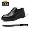 Zapatos de cuero formales de negocios zapatos de trabajo forrados de polar aumentados 8CM zapatos de cuero para hombre aumentados 10CM zapatos de hombre una generación de pelo