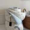 Manta CELING Estilo Coreano, Un Lado Algodón Tejido Súper Suave, Un Lado Terciopelo de Frijol Calmante, Individual/Doble Persona, Lavable a Máquina, Colcha de Primavera/Otoño, Colcha de Invierno