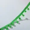 Entrega Direta da Fábrica de 35 Cores de Passeamanaria Pom-Pom Colorida de 1cm para Roupas Feitas à Mão DIY e Acessórios Decorativos para Têxteis Domésticos