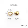 Pendente de Moda em Aço Titânio Exquisitamente Esculpido Colar com Banho a Vácuo de Ouro 18K Alta Retenção de Cor Pingente para Joias DIY de Aço Inoxidável