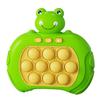 Máquina de jogo de ritmo de imprensa transfronteiriça velocidade empurrar com som e luz música para atravessar a porta para jogar meninos e meninas de toupeira máquina de jogo portátil