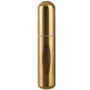 Botella dispensadora de perfume de alta gama 5ml Botella de spray pequeña portátil Herramienta dispensadora de perfume con llenado directo por la parte inferior Adecuada para botellas de líquido