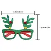 Gafas Navideñas Transfronterizas, Cornamentas de Reno, Accesorios de Decoración para Fiestas Navideñas, Gafas de Reno de Papá Noel